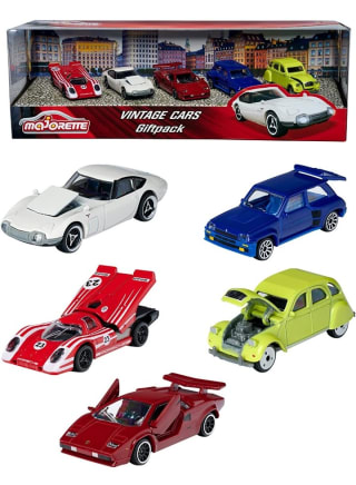 Majorette Pack de 5 coches coleccionables Vintage por 12,95€.