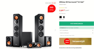 Ultima 40 Surround "5.1-Set" Dream team voor €689,99 bij Teufel