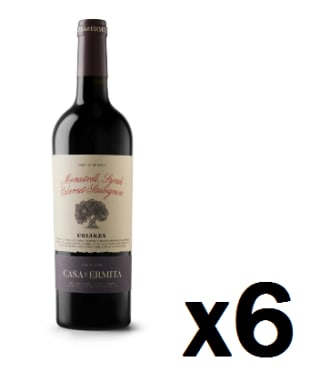 6 Botellas de Casa de la Ermita Crianza 2021 por 38€