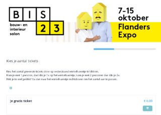 Gratis tickets voor de BIS beurs in Gent