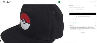 Gorra Pokeball Pokemon Sun City por 6,45€