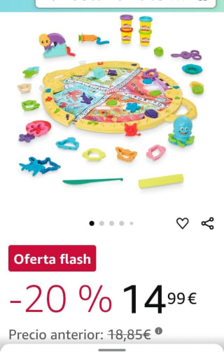 Play-Doh Set de Juego Portátil por 14,99€.