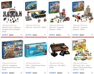 25% Dto directo en selección LEGO