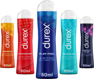 Durex Play glijlager-en massagegel voordeelpak (5 x 50 ml) voor €20,99 bij Amazon
