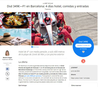 4 días /3 noches en hotel 4* con media pensión y entrada de 3 días a zona Pelousedesde349€ pxp