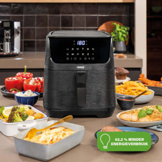 Princess 182061 Digitale Airfryer - Inhoud 6,5 L voor €59,99 bij Amazon