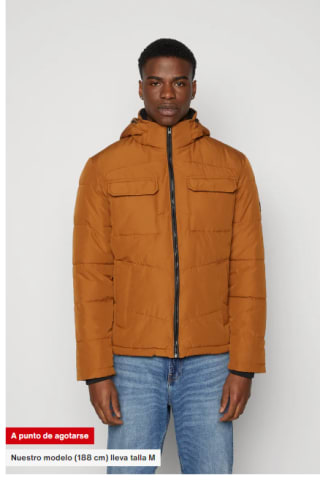 Chaqueta de Invierno para Hombre Jack & Jones JJBRADY PUFFER por 26€