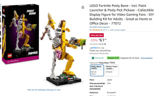 LEGO Fortnite Peely Bone figuur voor €51,43 dmv code met Amazon prime