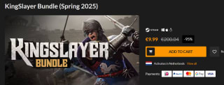 KingSlayer Bundle (Spring 2025) voor €9,99 via Fanatical