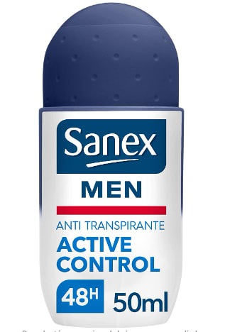 3 unidades de desodorante Sanex Men Active Control 50ml por 3.32€