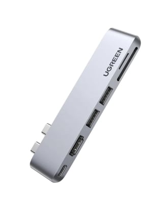UGREEN 6-in-2 USB C Hub HDMI 4K 40Gbps voor €17,39 bij Aliexpress