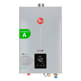 Calefont Gas Natural Rheem Tiro Forzado Digital 12 lts. por $229.990