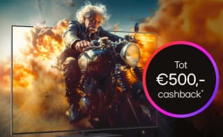 Tot €500,- cashback bij aankoop van een LG OLED of QNED actiemodel