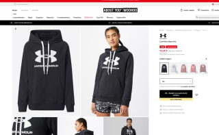 Sudadera Under Armour Mujer por 22,45€