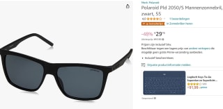 Polaroid heren zonnebril - gepolariseerd PLD 2050/S voor €27,88 bij Amazon.nl