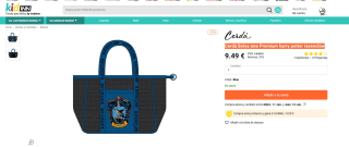 Cerdá Bolsa tote Premium harry potter ravenclaw