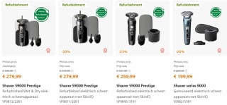 Tot 40% op refurbished producten bij Philips