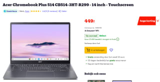 Acer Chromebook Plus 514 (CB514-3HT-R299) voor €449 bij Bol.com