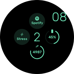 Around Time - WearOS Watchface voor Android gratis