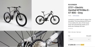 27.5"+ Electric Hardtail MTB Bike available for £1699