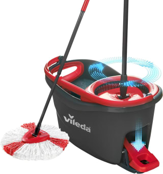 Vileda Turbo Juego de cubo de fregona giratoria con pedal por 27,49€