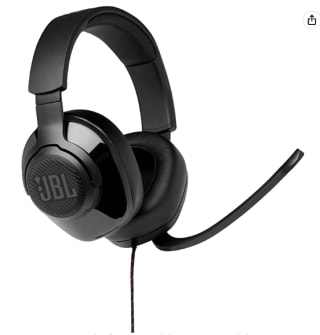 Auriculares gaming - JBL Quantum 200, Multiplataforma, Jack 3.5mm por 29.99€
