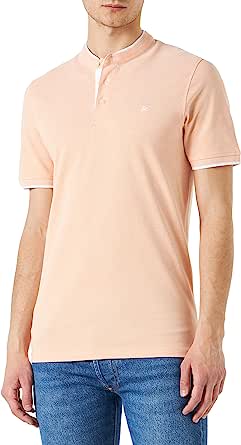 JACK & JONES Jjepaulos Mao Polo Ss Noos Poloshirt voor €10 bij Amazon