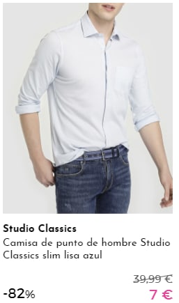 Studio Classics - Prendas para ellos por 5€ y 7€
