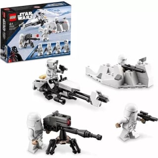 LEGO Original 75320 Star Wars Pack de Batalla: Soldados de las Nieves por 13,99€.