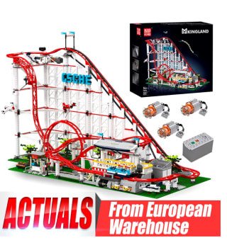 Montaña rusa gigante Mould KIng para montar 3.646 piezas por 86,36€