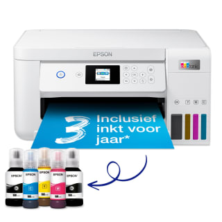 Epson EcoTank ET-2856 3-in-1 inkjet printer voor €249 bij Boxer