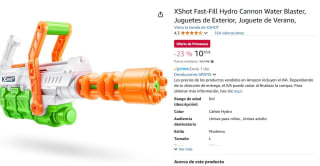 XShot Fast-Fill Hydro Cannon Water Blaster por 10,10€