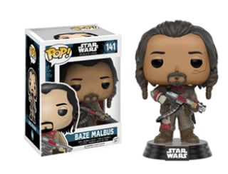 Figura Funko Pop Star Wars midelo Rogue One Baze Malbus por sólo 2,99€