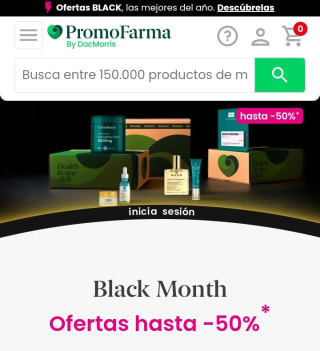 Hasta -50% de Descuento en Promofarma.