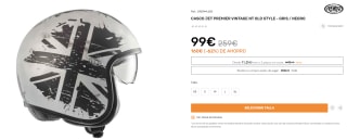 Casco Jet Premier vintage NT old style por 99€