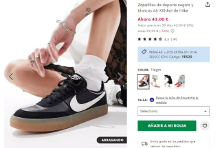 20% descuento EXTRA en tu compra en Asos