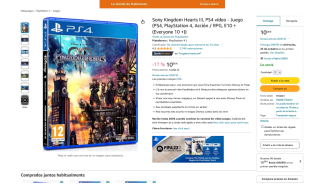 Sony Kingdom Hearts III PS4 por 10€