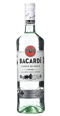Bacardi Carta Blanca Ron, 1L a 13.67€