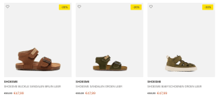 Ziengs sale met 20% korting op sandalen en slippers