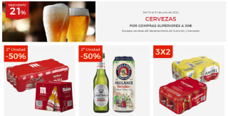 Super promociones en Cervezas en El Corte Inglés