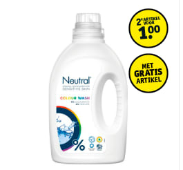 Alle Neutral producten de 2de voor €1 met gratis kraskaart bij Kruidvat
