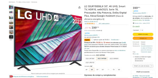 tv Smart marca LG 50UR78006LK 50", 4K por 339,15€