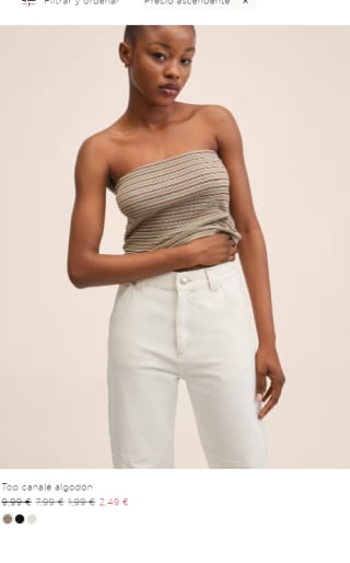 Recopilación de camisetas y Top de mujer desde 1,99€