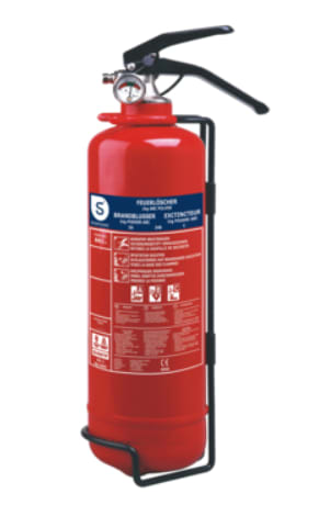 Smartwares Brandblusser BB1 Poeder 1 kg Brandklasse ABC Inclusief Ophangbeugel voor €16,39 bij Karwei