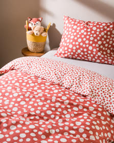 Kinderdekbedovertrek van zacht katoen voor €12 bij de Hema