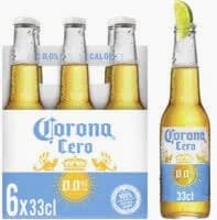 Corona Cero 0.0 alcoholvrij bier 6-pack gratis na cashback