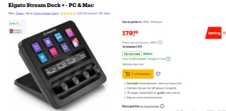 Elgato Stream Deck+ - Toetsenpaneel voor €179,99 bij Bol.com