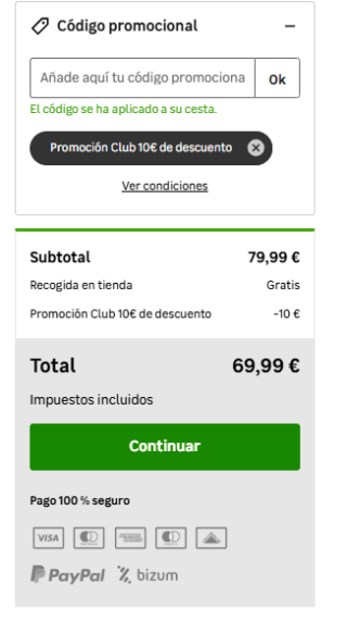 10€ descuento en tus compras en Leroy Merlin