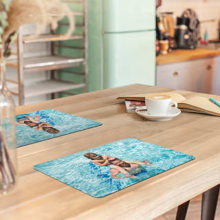 Placemats met eigen foto + code nu al vanaf €3,75 p.s.