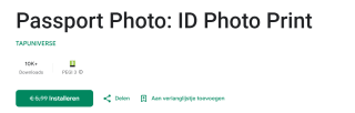 Passport Photo: ID Photo Print voor Android gratis